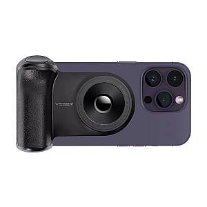Veger W0569 SnapCam 5000mAh Wireless Charging Power Bank with Bluetooth Camera Controller-Black