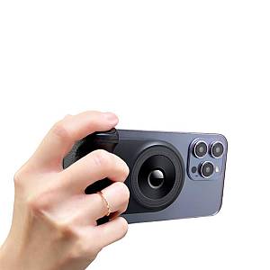 Veger W0569 SnapCam 5000mAh Wireless Charging Power Bank with Bluetooth Camera Controller-Black
