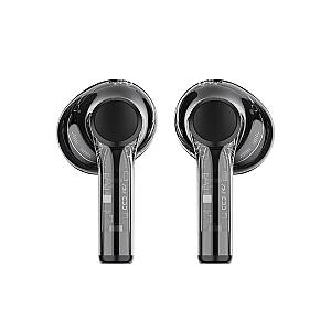 Recci REP-W50 Amber In-ear Bluetooth Handsfree Earphones with Charging Case Black
