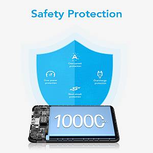 Veger S11 Power Bank 10000mAh 20W με Θύρα USB-A και Θύρα USB-C Quick Charge 3.0 / Power Delivery Μαύρο