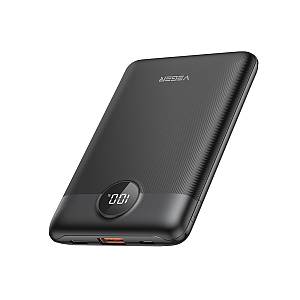 Veger S11 Power Bank 10000mAh 20W με Θύρα USB-A και Θύρα USB-C Quick Charge 3.0 / Power Delivery Μαύρο