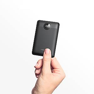 Veger S11 Power Bank 10000mAh 20W με Θύρα USB-A και Θύρα USB-C Quick Charge 3.0 / Power Delivery Μαύρο