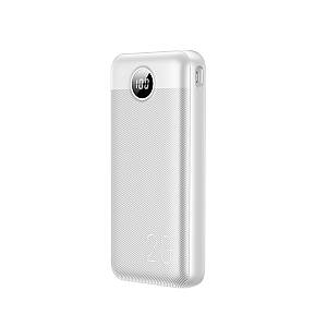 Veger L20S Power Bank 20000mAh 20W με 2 Θύρες USB-A Λευκό