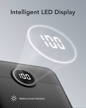 Veger L20S Power Bank 20000mAh 20W με 2 Θύρες USB-A Λευκό