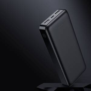 Veger A20 (VP2015) Power Bank 20000mAh με 2 Θύρες USB-A Μαύρο