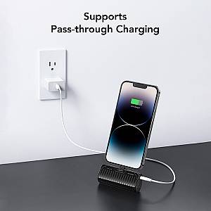 Veger W0558P Power Bank 5000mAh 20W με Θύρα USB-Lightning Fast Charging Μαύρο