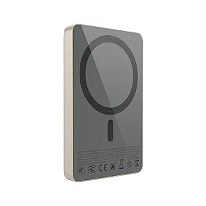 Recci RPB-W36 Ultra-Slim PD 20W Fast Charging Wireless Powerbank 15W 10000mAh Gold