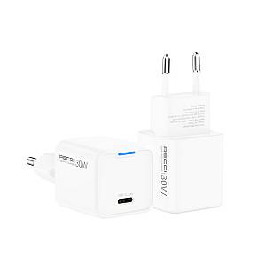 RECCI RC112E GaN PD30W USB-C Charger with Fast Charge Data Cable