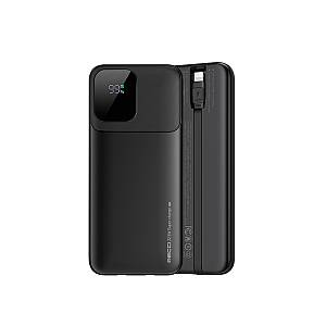 Recci RPB-P67 High power fast charging Power bank 10000mAh PD20W Black