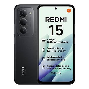 Xiaomi Redmi 15 4G Dual SIM (6/128GB) Midnight Black