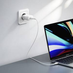 VEGER TR101-45W1C 45W GaN Single USB-C Port Fast Charger with Type-C to Type-C Cable (1200mm) - PD 3.0 & PPS 2.0 SuperCHARGE Wall Charger for MacBook, iPad, iPhone, Samsung