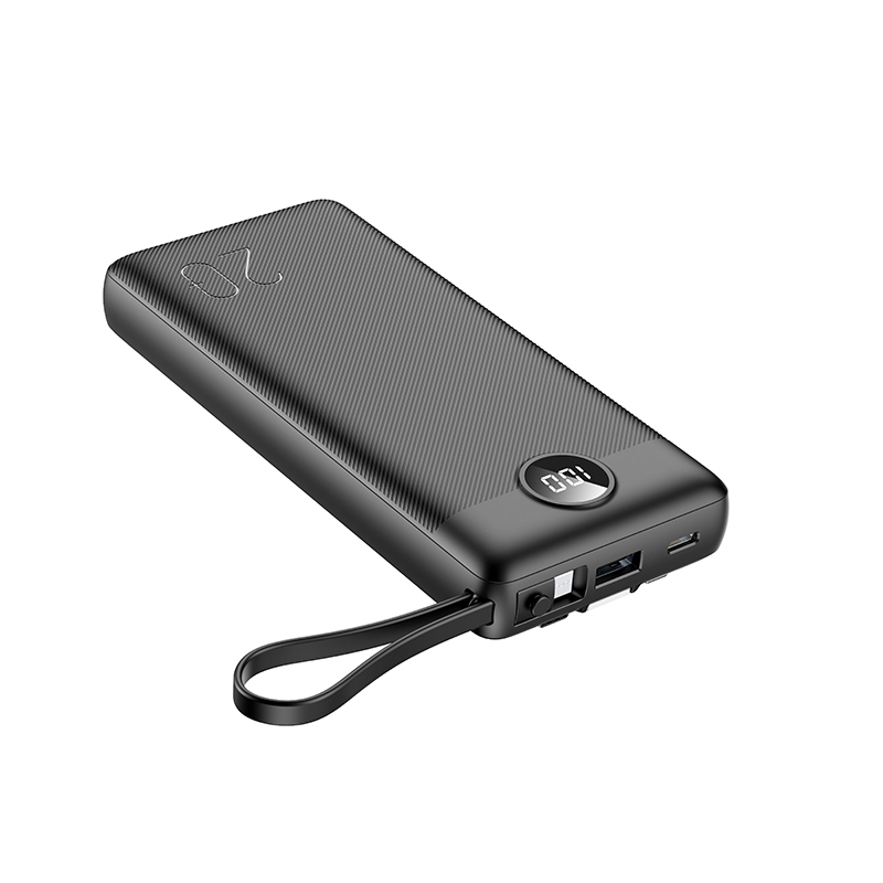 Veger C20 Power Bank 20000mAh με Θύρα USB-A και Θύρα USB-C Μαύρο