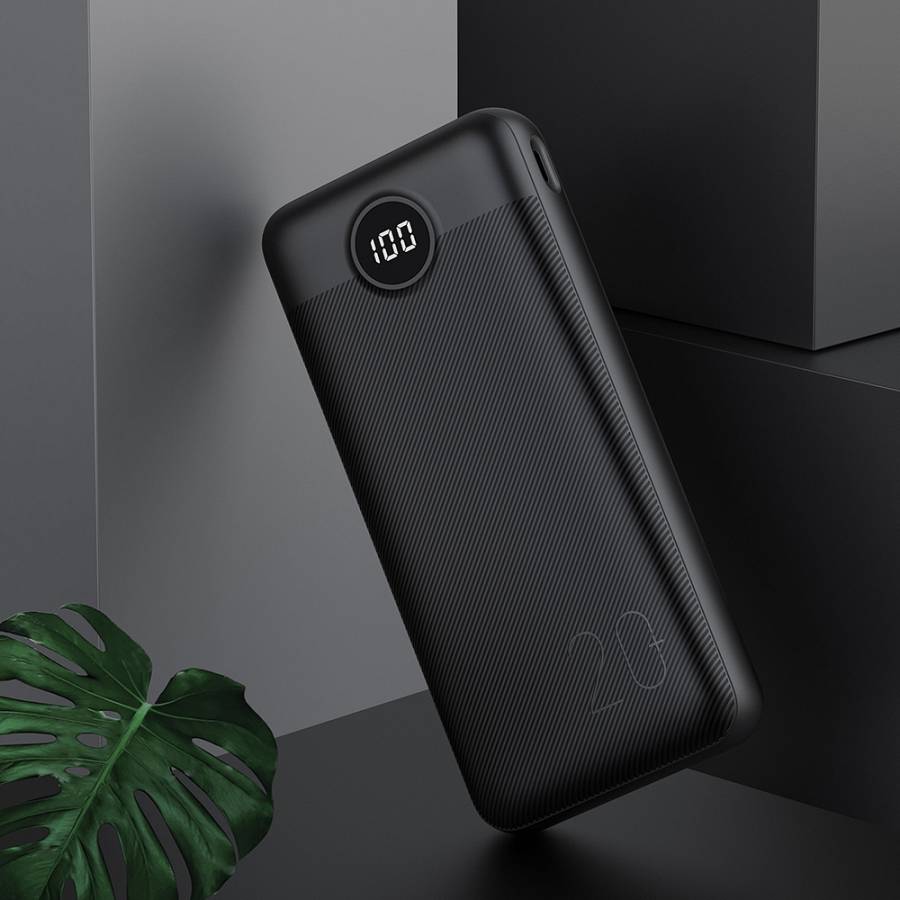 Veger L20S Power Bank 20000mAh 20W με 2 Θύρες USB-A