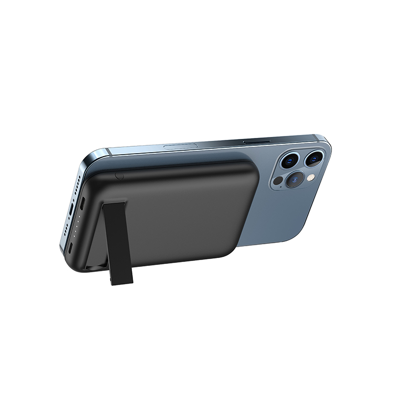 Veger W0553 Tiny MagSafe Power Bank 5000mAh 20W με Θύρα USB-C Μαύρο