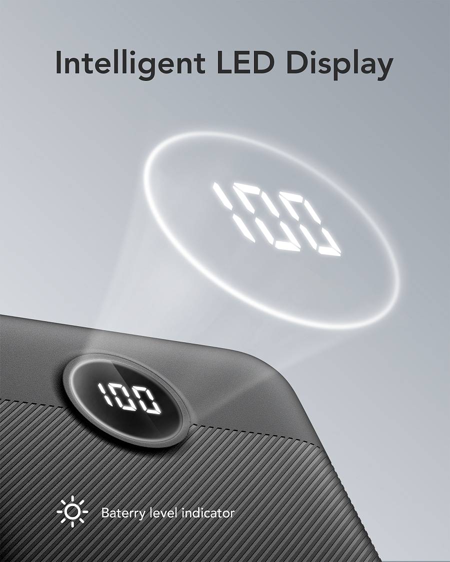 Veger L20S Power Bank 20000mAh 20W με 2 Θύρες USB-A Λευκό