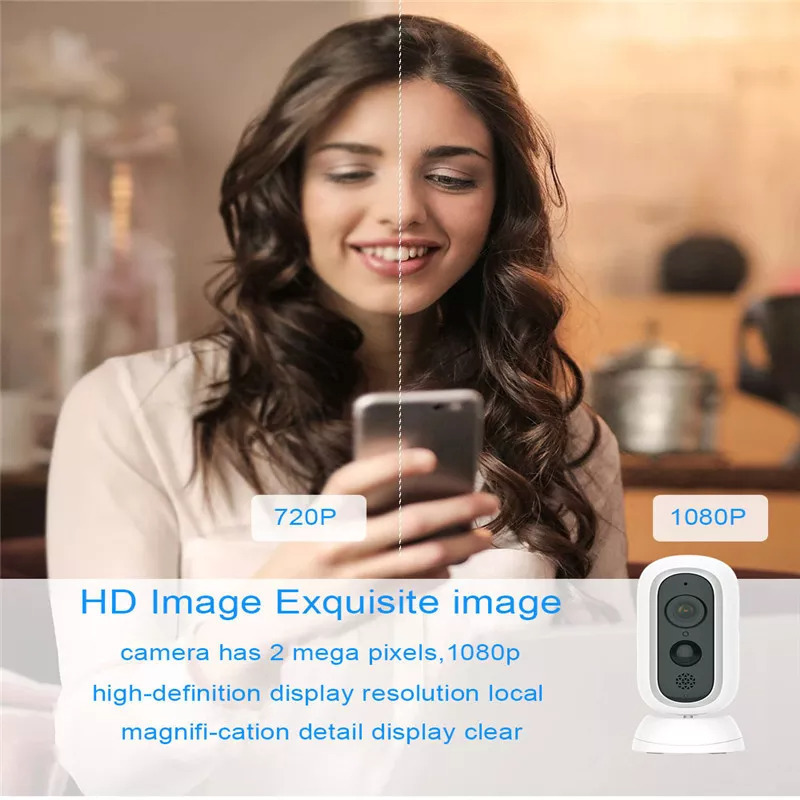 AJCLOUD 626JD3 801RTC IP Κάμερα Παρακολούθησης Wi-Fi Full HD 1080p Μπαταρίας με Αμφίδρομη Επικοινωνία
