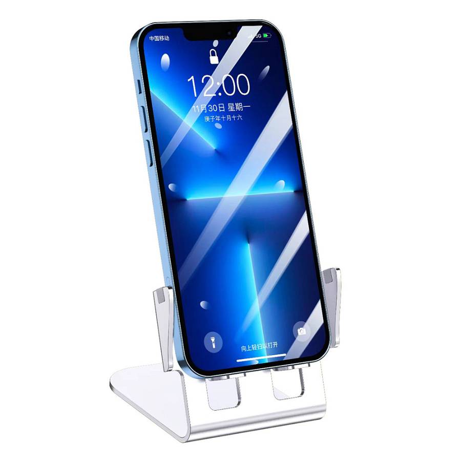 Veger Y53 Βάση Αλουμινίου Ασύρματης Φόρτισης Qi - 15W - Grey