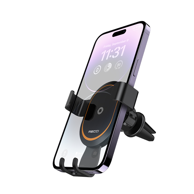 Recci RHO-C26 360 Rotating Ventilation Design Car Phone Holder