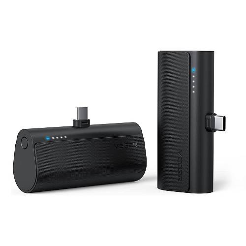 Veger V0556 Power Bank 5000mAh 20W με Θύρα USB-C Power Delivery Μαύρο