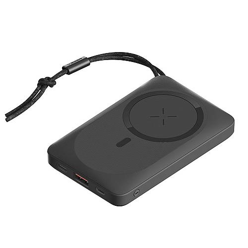 Veger W1151 MagOn Magnetic Wireless MagSafe Power Bank 10000mAh 15W με Θύρα USB-A και Θύρα USB-C Power Delivery / Quick Charge 3.0