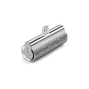 Veger W0573 Lipstick-USB-C Power Bank 5000mAh 20W Power Delivery Aσήμι