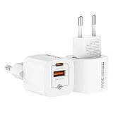 RECCI RC70E - 30WGaN Fast Charging USB-C + USB-A Output Port PD3.0|QC3.0 - White
