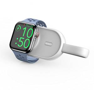 Veger W0102 1200mAh 2.5W Mini Portable Wireless Magnetic Wearable Charger Apple Watch Λευκό