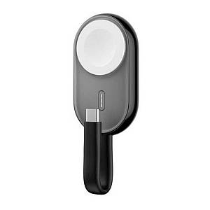 Veger W0102 1200mAh 2.5W Mini Portable Wireless Magnetic Wearable Charger Apple Watch Μαύρο